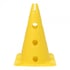 Cone com suporte para pica e aro de base quadrada deluxe - Cone com suporte para pica e aro: Amarelo - Referência: 24184.005.320 Cone com suporte para pica e aro de base quadrada deluxe - Cone com suporte para pica e aro: Amarelo - Referência: 24184.005.320